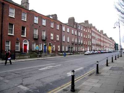 Eccles Street, where Leopold Bloom lived at no. 7 in Ulysses