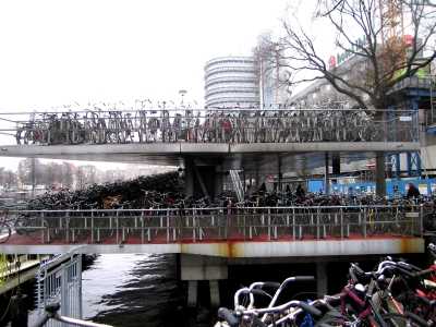 Multi-storey bicycle park, Centraal Station