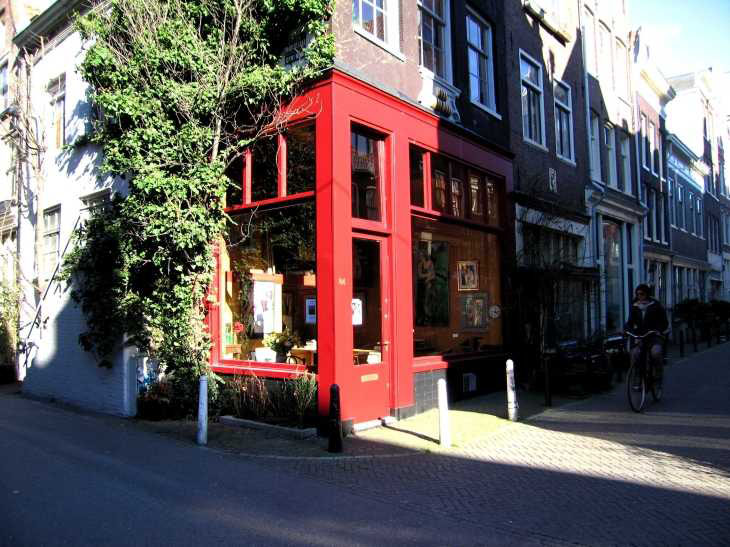 Beam of sunlight, Jordaan Amsterdam