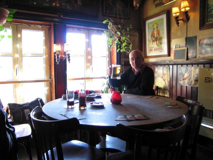Canal-side pub, Amsterdam