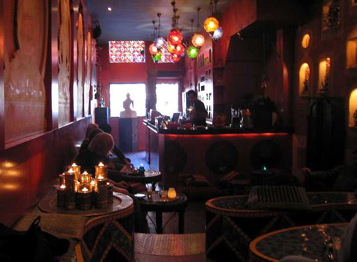 Coffee shop in Amsterdam