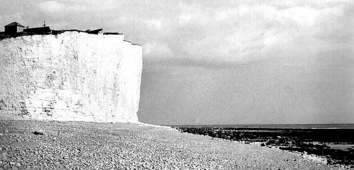 Cliffs and beach at Birling Gap
