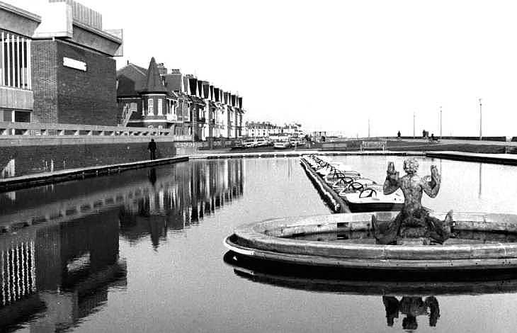 Boating lake, Worthing, Sussex