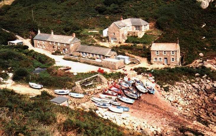 Boats at Penberth Cove, Cornwall
