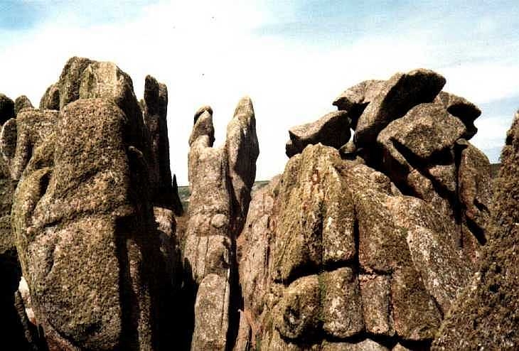 Rocks on coast, Cornwall