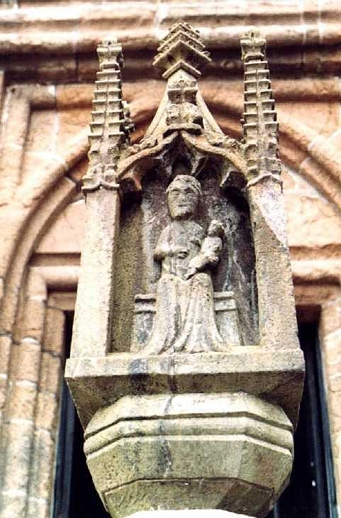 Carving at St Michael's Mount 2, Cornwall