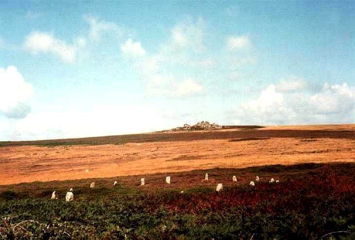 Nine Maidens, Tregaseal, Cornwall