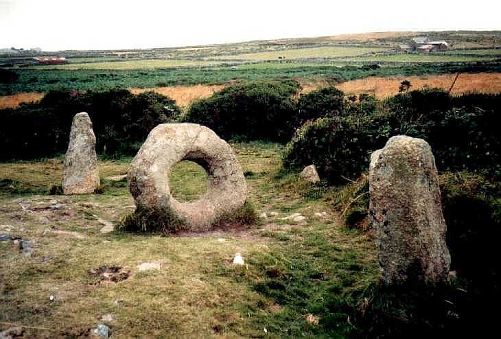 Men-an-tol, standing stones of Cornwall