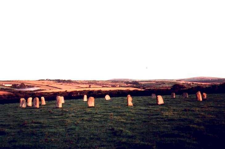 Merry Maidens standing stones, Cornwall