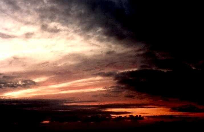 Sunset skyscape, Cornwall