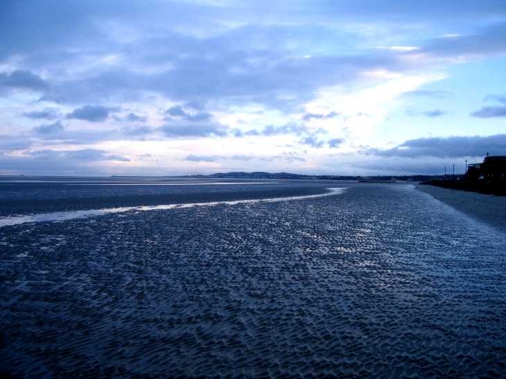 Sandymount Strand, where Stephen Dedalus walks imagining he is blind, and where Leopold Bloom encounters Gertie McDowell in Ulysses
