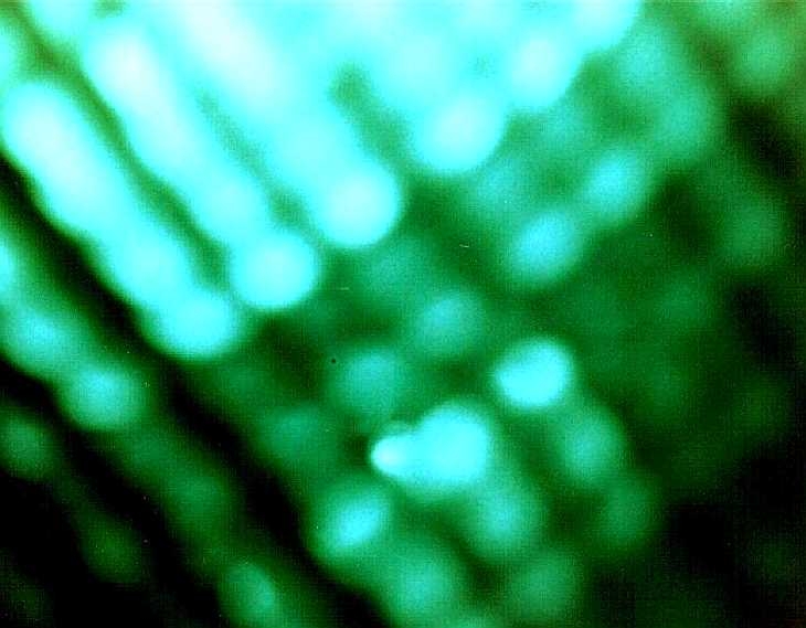 Experimental photography. Green 1