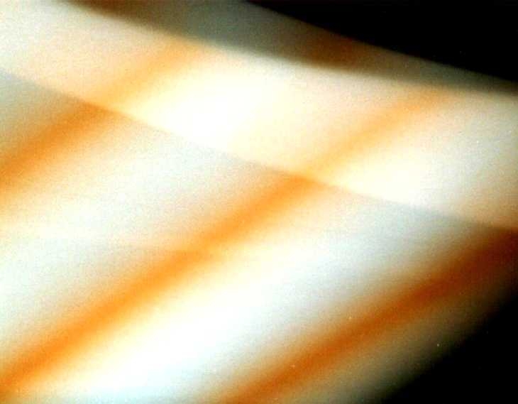 Experimental photography. Yellow Stripes