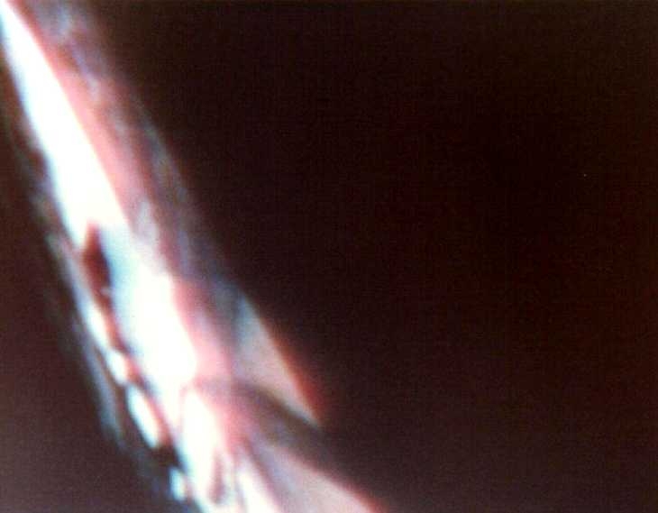 Experimental photography. Sideways Light