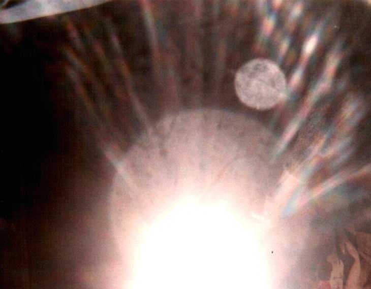 Experimental photography. Flash Blast