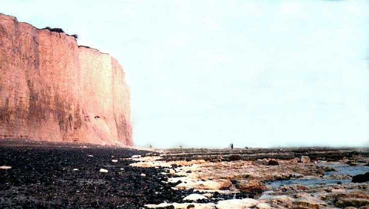 Cliffs at Birling Gap, Sussex, south coast