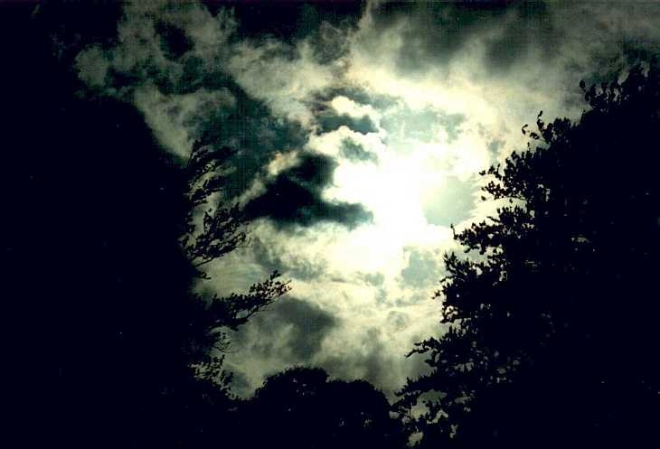 Stormy sky, Kew Gardens, London