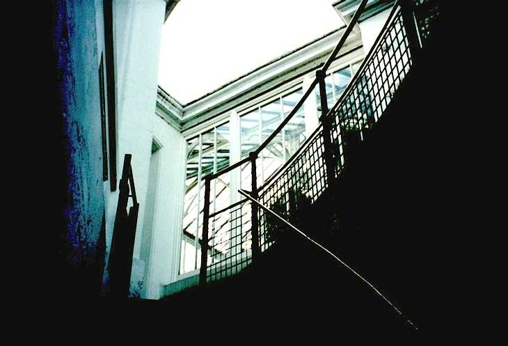 Staircase at Kew Gardens in London