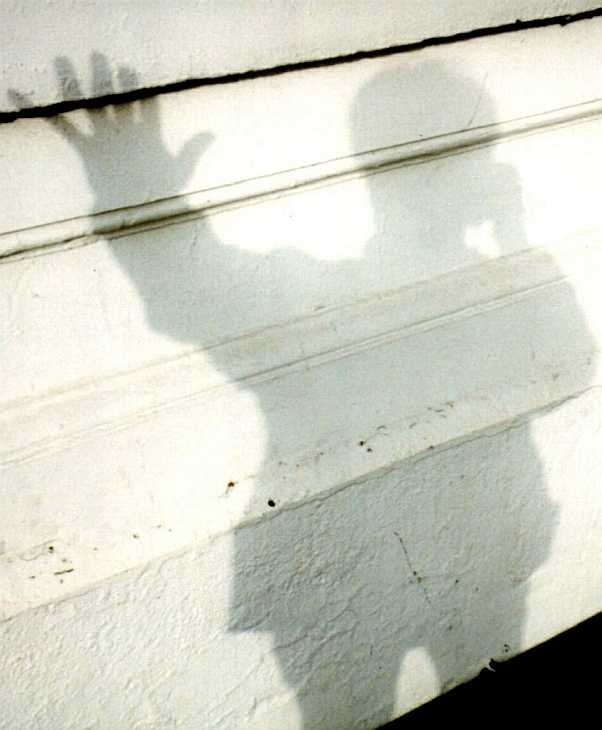 The photographer sees himself, Kew Gardens, London