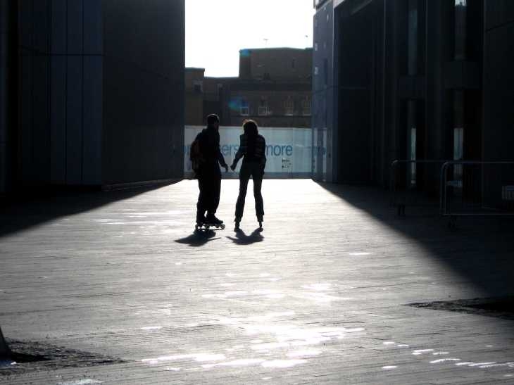 Skaters, London, South Bank