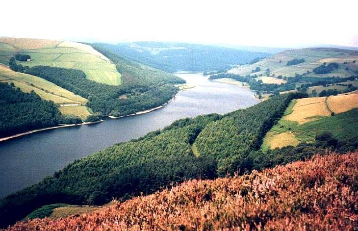 Ladybower Reservoir, Derbyshire Peak District