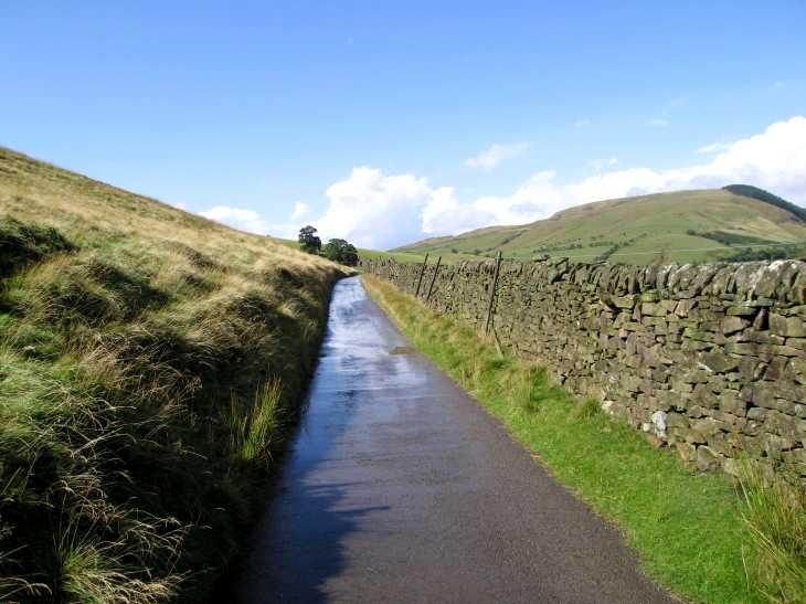 After rain, The Peak District