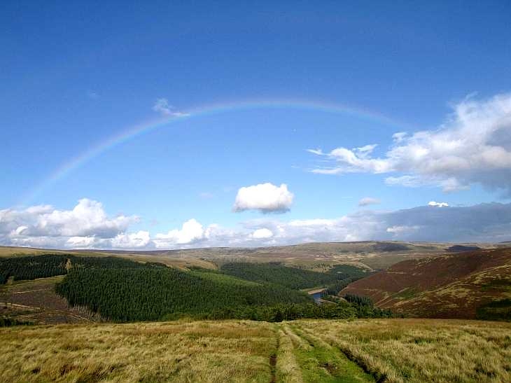 Rainbow, The Peak District, Derbyshire