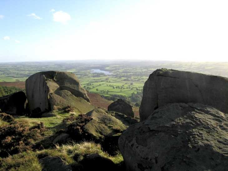 On The Roaches, Derbyshire Peak District