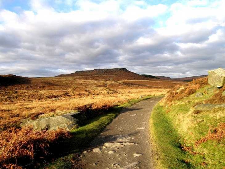 Near Higger Tor, Hathersage Moor, Derbyshire Peak District