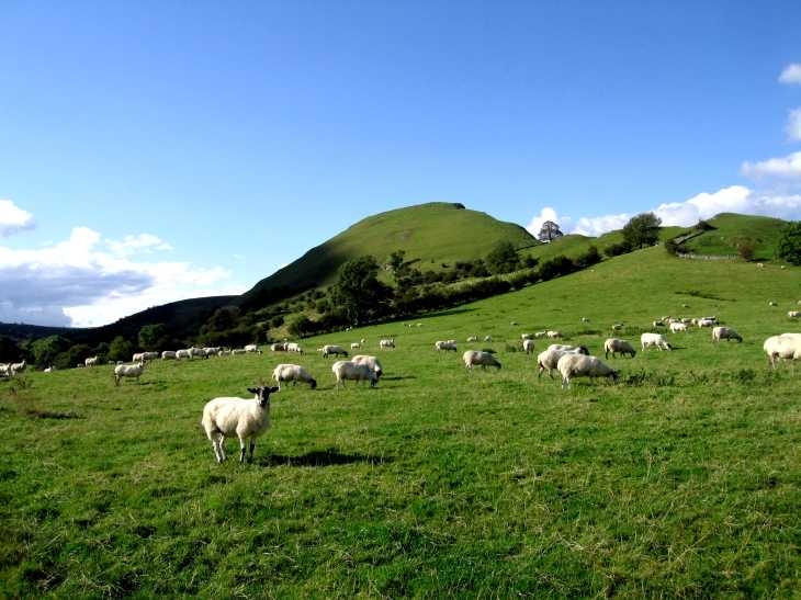 Southern view of Chrome Hill