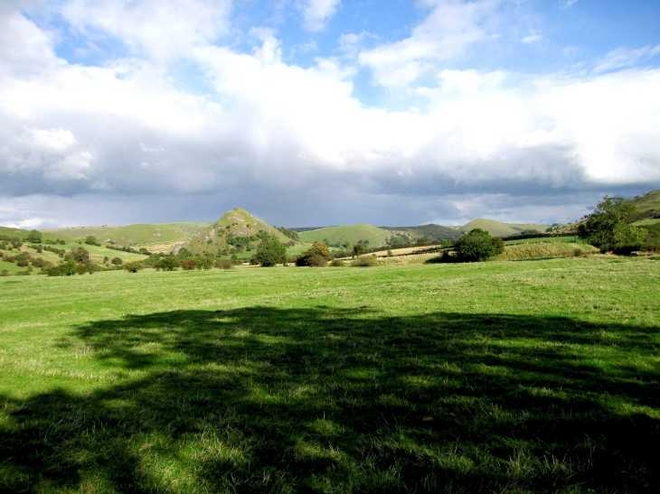 The upper Dove Valley and Chrome Hill
