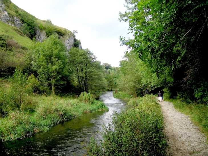 Riverside walk, Dovedale, The Peak District