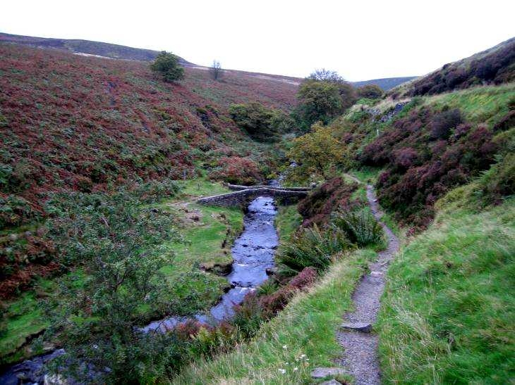 The river goyt in the peak district essay image