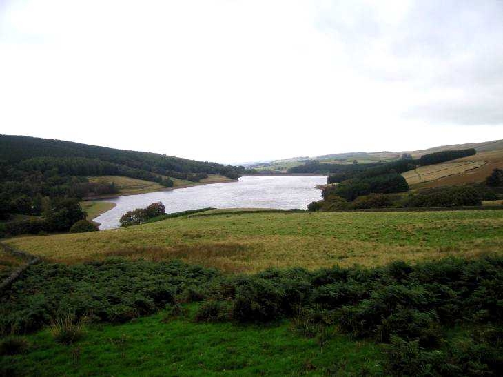 The Errwood Reservoir in The Goyt Valley