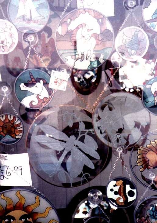 Shop window on Eastbourne pier