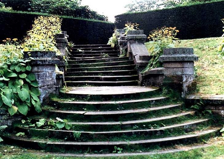 Old stone steps