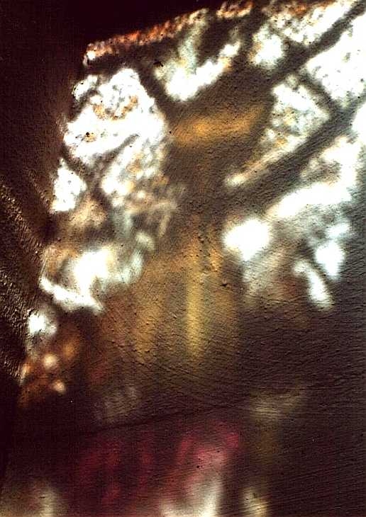 Light and shadows from church window, Norfolk