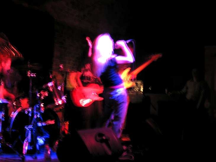 Mel Sanson and Kenelis at On The Rocks