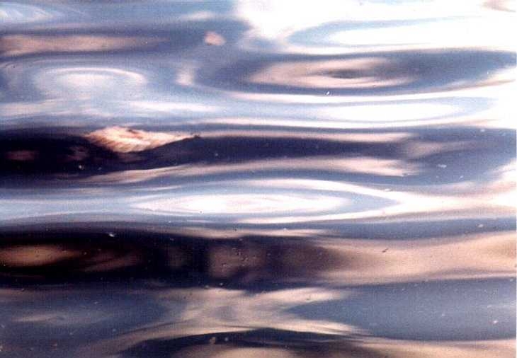 Water reflections at Hyde Park, London