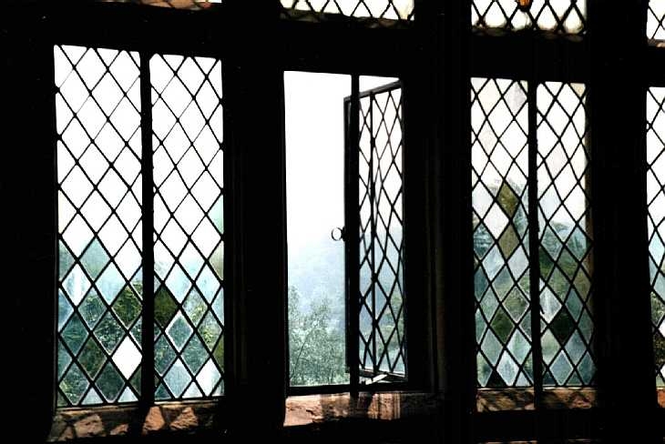 Window at Haddon Hall, Derbyshire