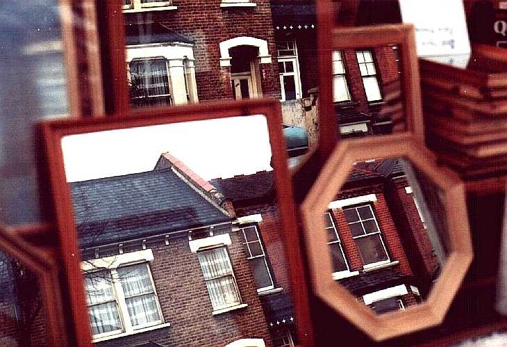 Shop window, Kew, south west London