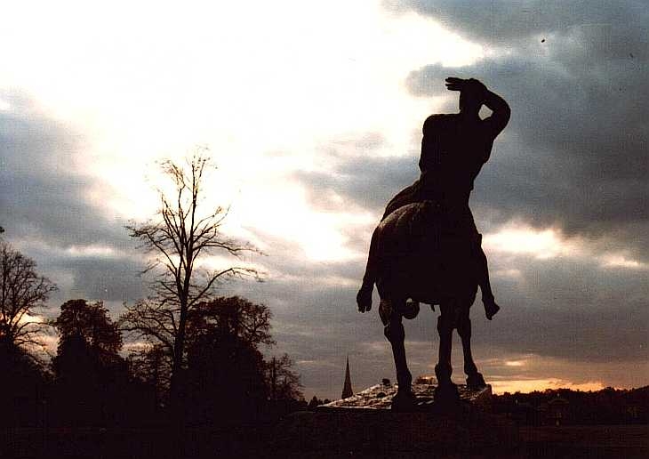 Physical Energy by G F Watts, Hyde Park, London