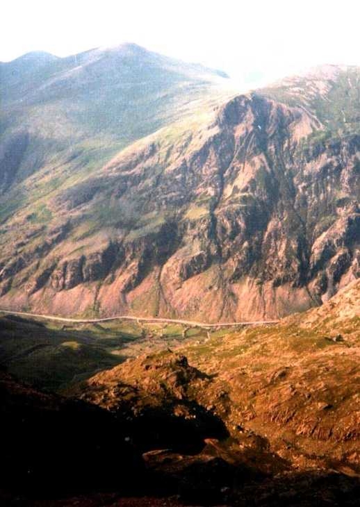 Looking across the valley, Snowdonia, North Wales