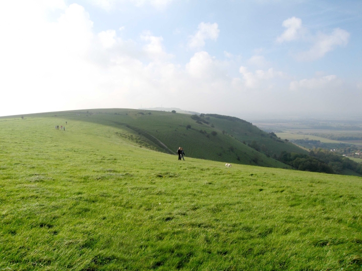 On Fulking Hill, The South Downs