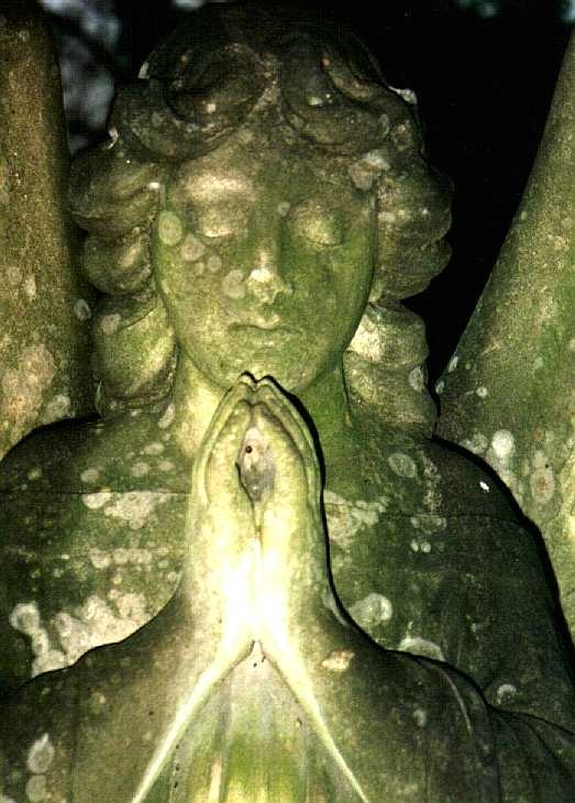 Stone angel 3, Abney Park Cemetery, London