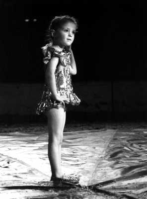 Young performer at Gerry Cottle's Circus