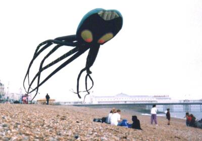 On the beach, Brighton, Sussex