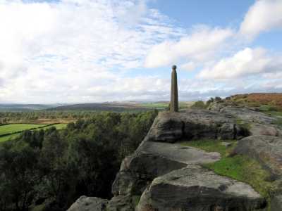 Nelson's Monument, Birchen Edge, Derbyshire Peak District
