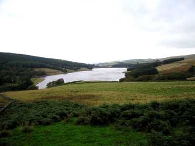 The Errwood Reservoir in The Goyt Valley