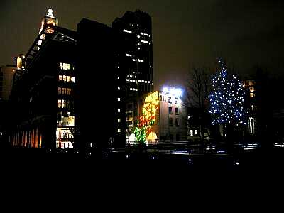River Thames, London at night
